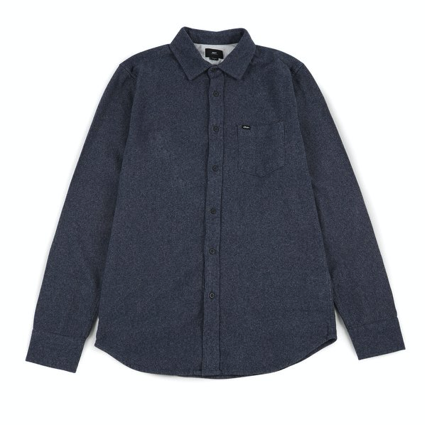 Obey Obey, Harrington Woven Shirt, navy, M