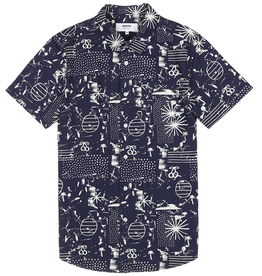 Wemoto Wemoto, Lupe Hemd, navy, S