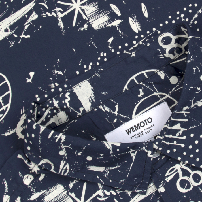 Wemoto Wemoto, Lupe Hemd, navy, M