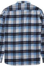 Vissla Vissla, Central Coast LS Flannel, blue wash, XL