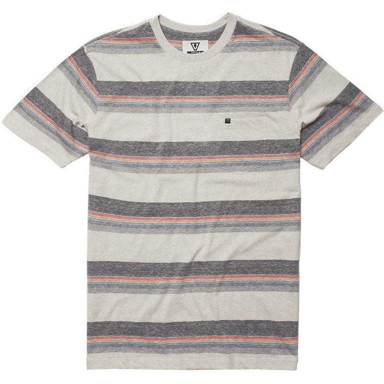 Vissla Vissla, The Tube Pocket Tee, bone heather, M