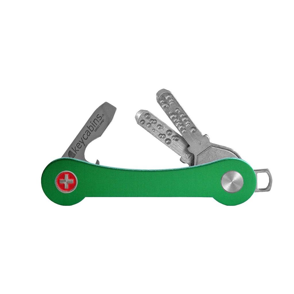 Keycabins Keycabins, Aluminium S1, Swis Cross, green