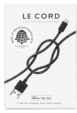 Le Cord LeCord, Ghost Net 2.0, 2 Meter, black