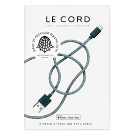 Le Cord LeCord, Ghost Net 2.0, 2 Meter, green