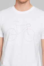 Dedicated Dedicated, Stockholm Rainbow Bicycle, white, XL