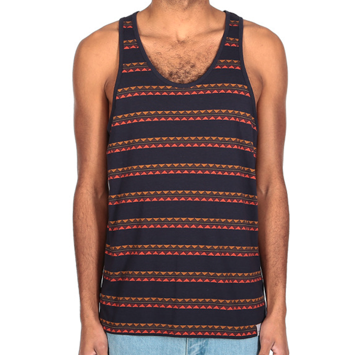 Iriedaily Iriedaily, Monte Noe Jaque Tank, navy orange, L