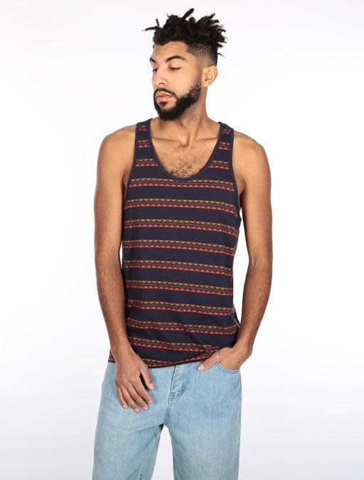 Iriedaily Iriedaily, Monte Noe Jaque Tank, navy orange, L