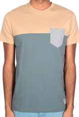 Iriedaily Iriedaily, Block Pocket Tee, steel grey, S