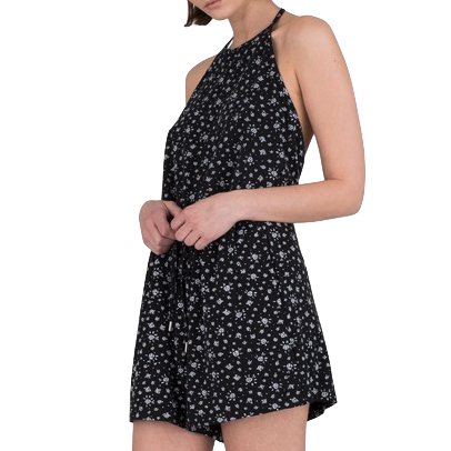 Dr.Denim Dr.Denim, Zinaida Playsuit, black floral, L