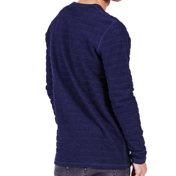 Minimum Minimum, Greenville Sweater, dark iris melange, S