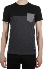 Iriedaily Iriedaily, Block Pocket Tee, black, XL