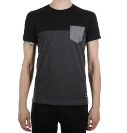 Iriedaily Iriedaily, Block Pocket Tee, black, XL