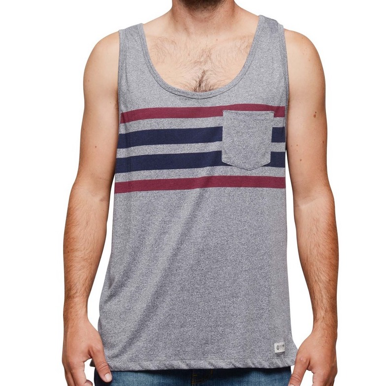 Element Clothing Element, Fowler Tank, grey heather, L