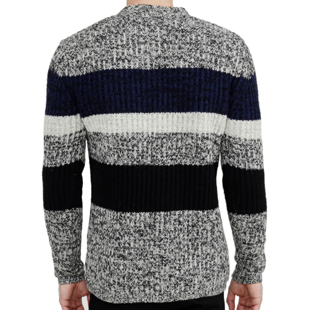 Minimum Minimum, Tempa Knit, Black/Grey Melange, L