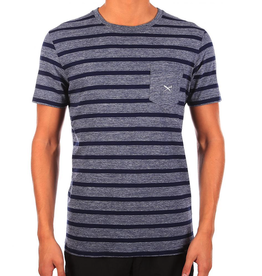 Iriedaily Iriedaily, Chamisso Stripe Tee, navy melange, M