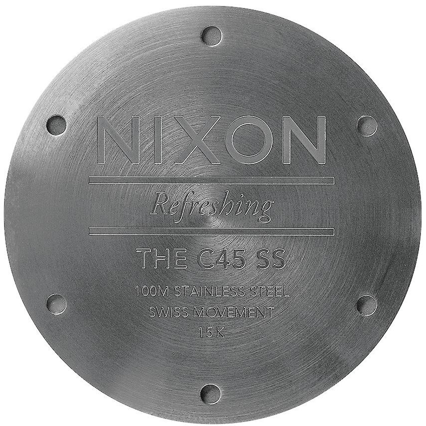 Nixon Nixon, C45 SS, all gunmetal/lum