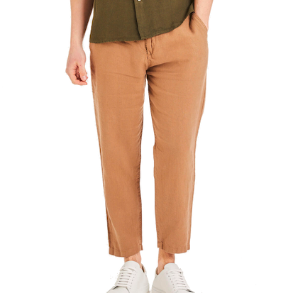 KnowledgeCotton Apparel KnowledgeCotton, BOB loose linen pant, tuffet, 30