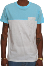 Iriedaily Irie Daily, Block Pocket Tee, tahiti blue, S