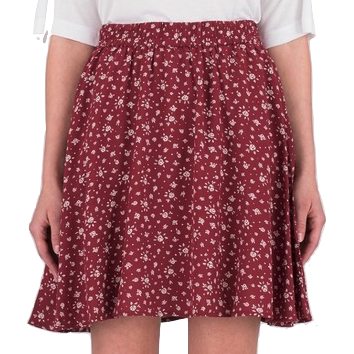 Dr.Denim Dr.Denim, Gena Skirt, red floral, L