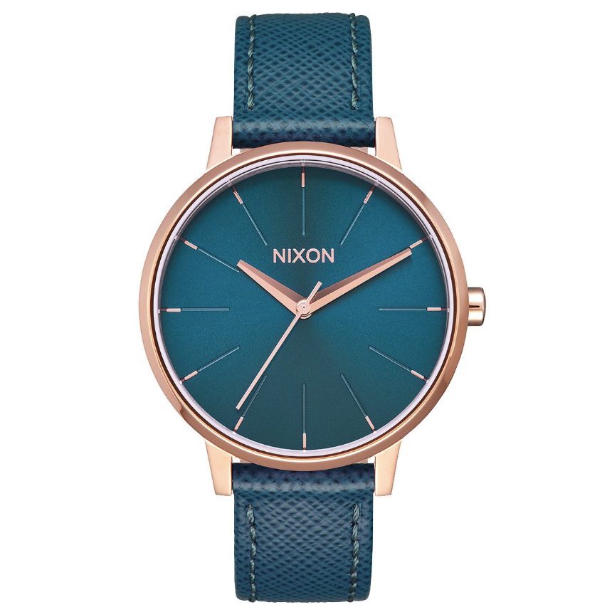 Nixon Nixon, Kensington Leahter, rosegold/teal