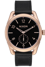 Nixon Nixon, C39 Leather, rosegold/black