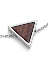 Kerbholz Kerbholz, Triangle Bracelet, sandalwood/silver