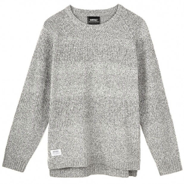 WeSC, Bobbo Sweater, grey melange, L