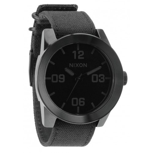 Nixon NIXON, Corporal SS, all black / nylon