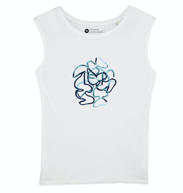 Ginga Ginga, Abstract T-Shirt, off white, S