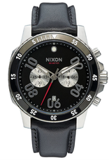 Nixon NIXON, Ranger Chrono Leather, black