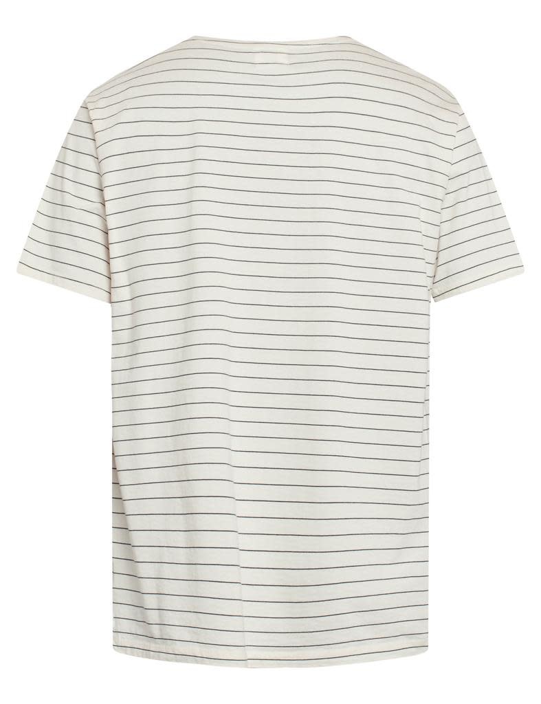 Klitmøller Klitmøller, Tom tee, cream/navy, S