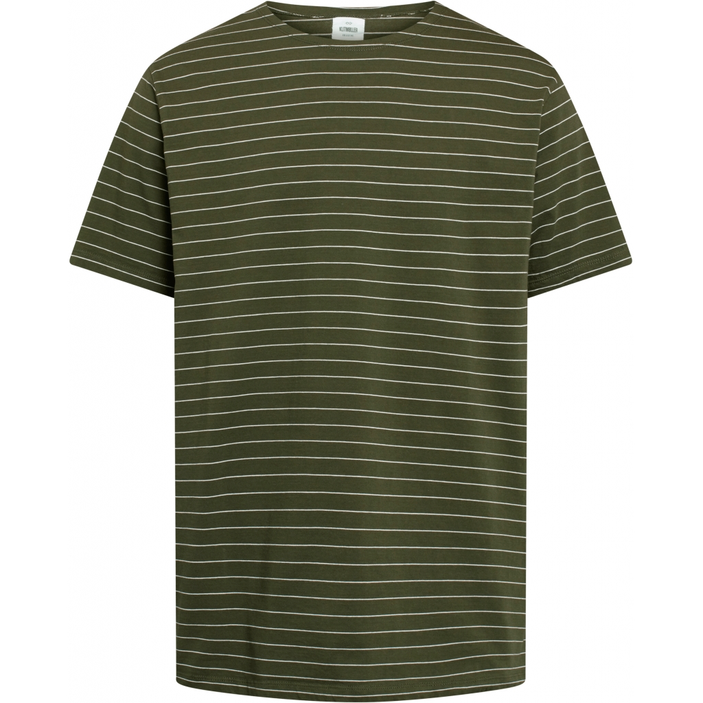 Klitmøller Klitmøller, Tom tee, olive/cream, M