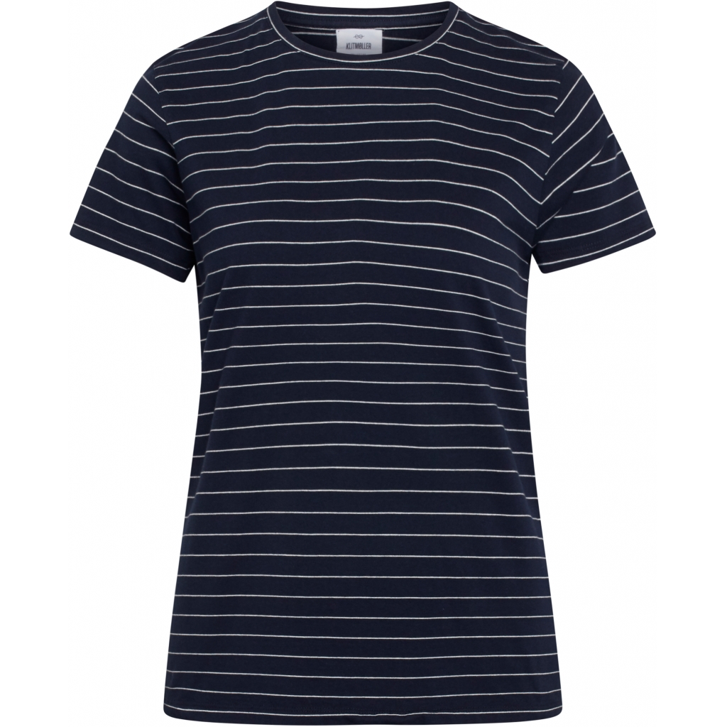 Klitmøller Klitmøller, Trine Tee, navy/cream, L