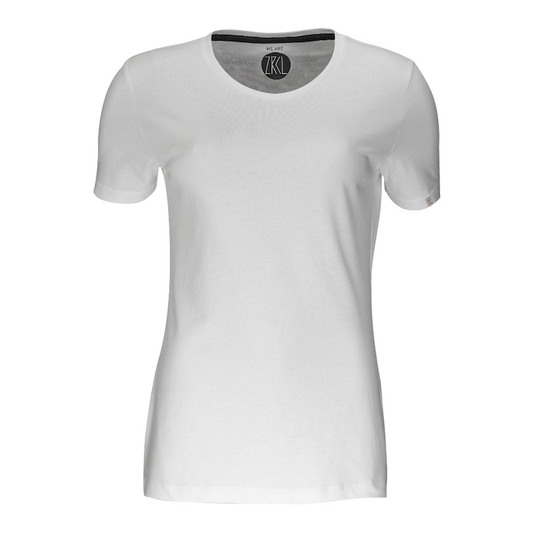 ZRCL ZRCL, W slim T-Shirt Basic, white, S