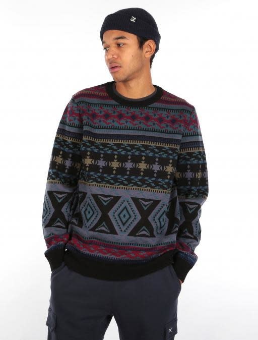 Iriedaily Iriedaily, Indio Knit, dark steel, L