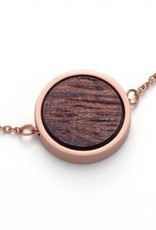 Kerbholz Kerbholz, Circle Bracelet, rosewood/rosegold