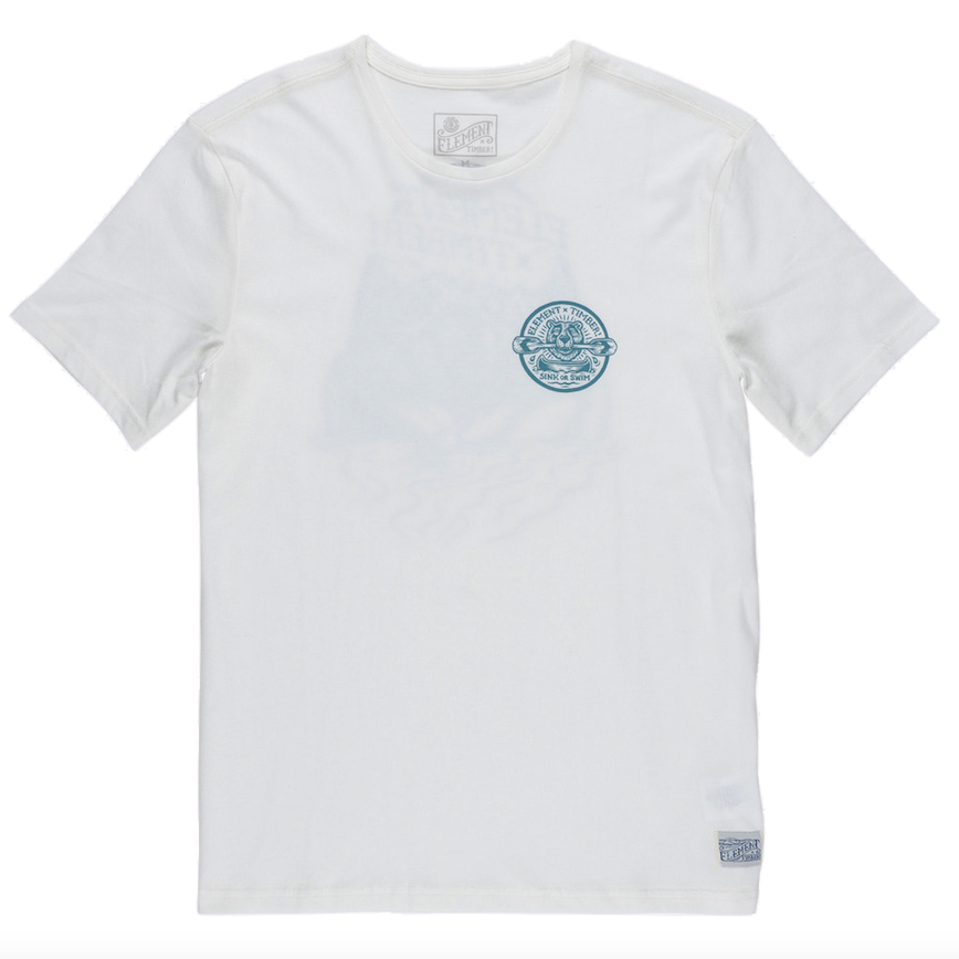 Element Clothing Element, Roar’n’Row T-Shirt, white, XL