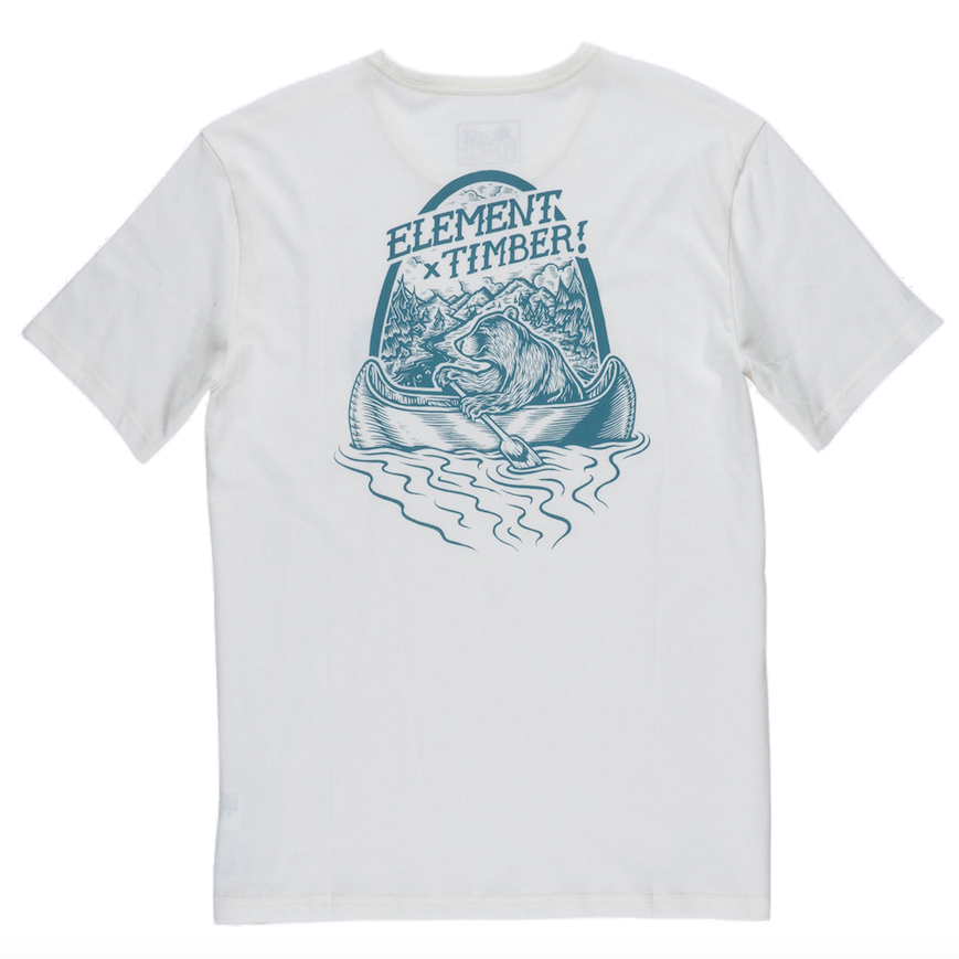 Element Clothing Element, Roar’n’Row T-Shirt, white, XL