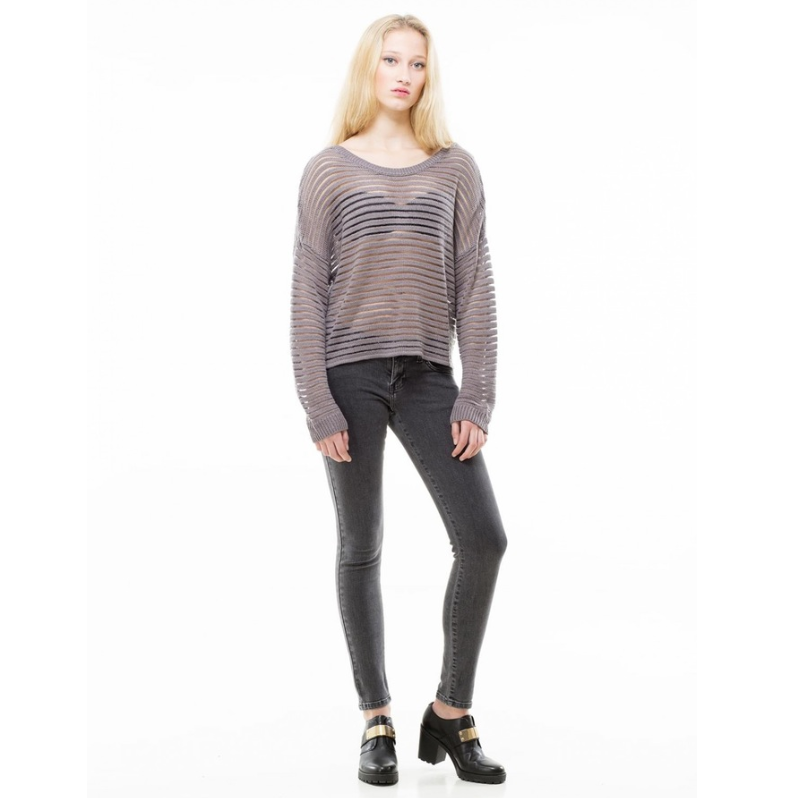 Dr.Denim Dr.Denim, Lauren Sweater, felinegrey, XS