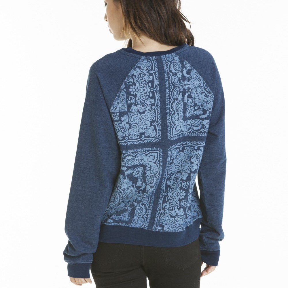 Obey Obey, High Spirits crewneck, indigo, L