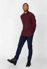 Dr.Denim Dr.Denim, Dale Shirt, mulberry wine, XL