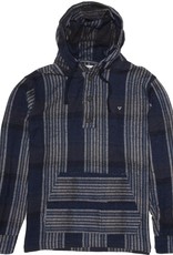 Vissla Vissla, Cabrillo Flannel Popover, dark denim, S