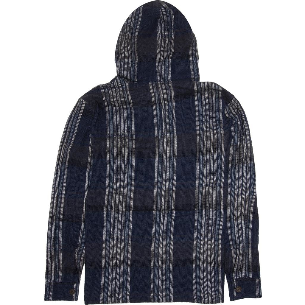 Vissla Vissla, Cabrillo Flannel Popover, dark denim, S