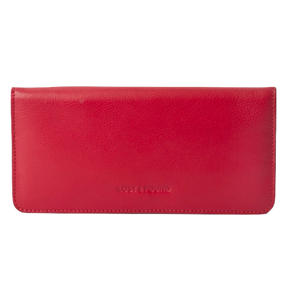 Lost & Found Accessories Lost & Found, Damenportemonnaie Slim, tangerine red