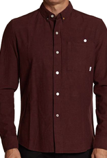 SLVDR SLVDR, Variance Shirt, speckled burgundy, XL