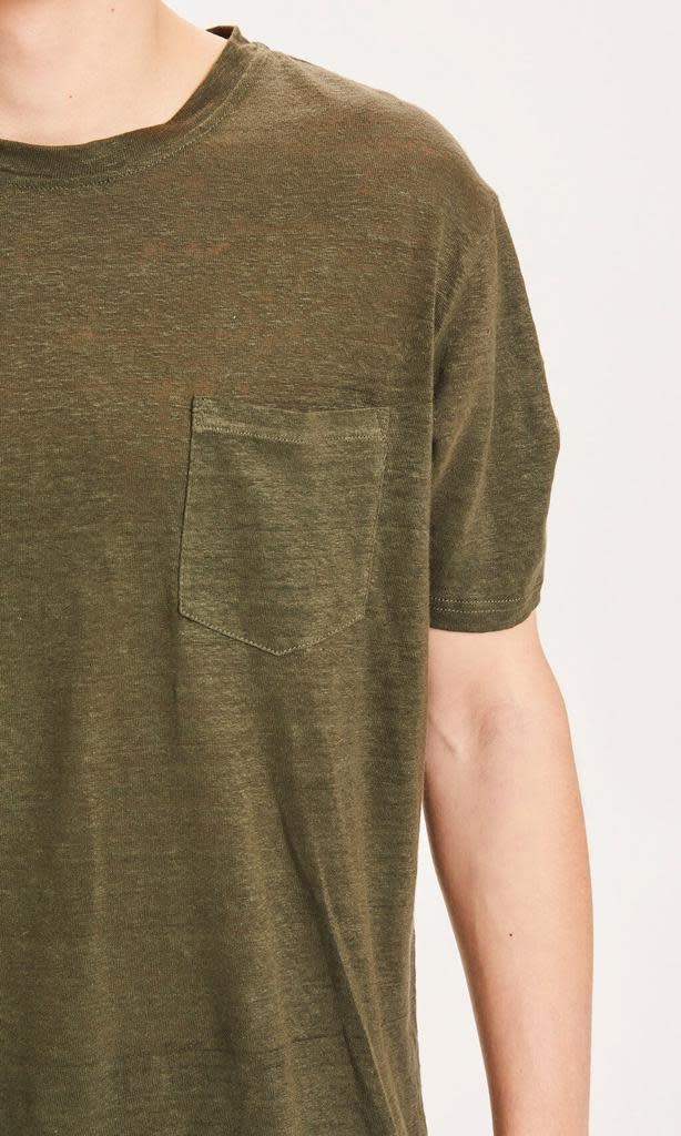 KnowledgeCotton Apparel KnowledgeCotton, Alder linen, forrest night, M