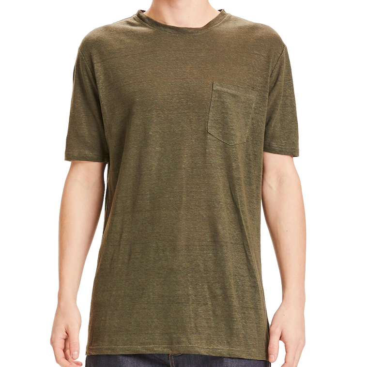 KnowledgeCotton Apparel KnowledgeCotton, Alder linen, forrest night, XL