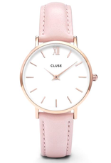 Cluse Cluse, Minuit, rosegold white/pink