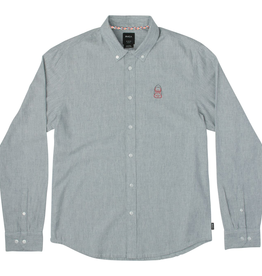 RVCA, Barry LS, dark denim, L