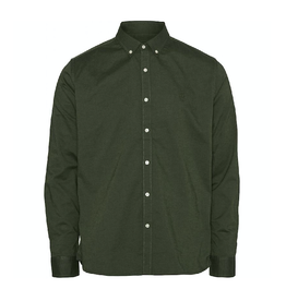 KnowledgeCotton Apparel KnowledgeCotton, Elder oxford shirt, green forest, XL